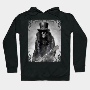 Rock Skull Guitarist Hoodie